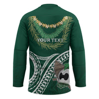 Hawaii Rainbow Warriors Alumni Personalized Hockey Jersey Ti Maile Lei - Glory For The Warriors