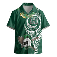 Hawaii Rainbow Warriors Alumni Personalized Kid Hawaiian Shirt Ti Maile Lei - Glory For The Warriors