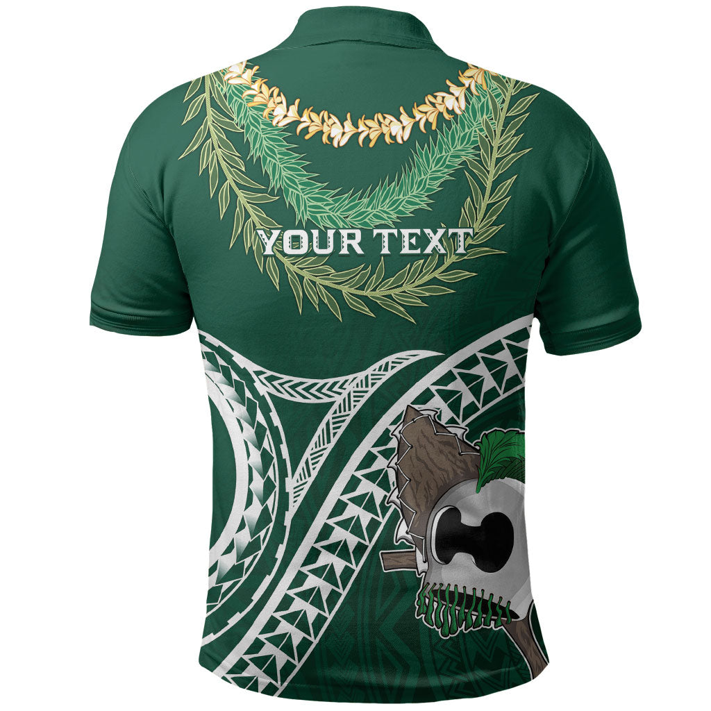 Hawaii Rainbow Warriors Alumni Personalized Polo Shirt Ti Maile Lei - Glory For The Warriors
