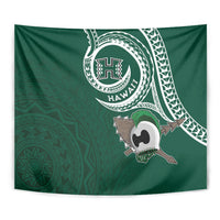 Hawaii Rainbow Warriors Alumni Tapestry Ti Maile Lei - Glory For The Warriors