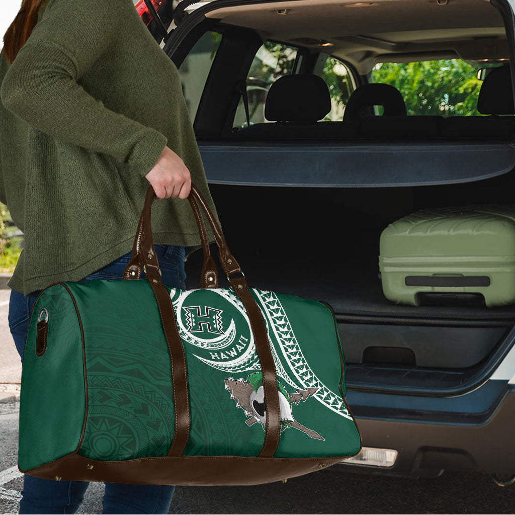 Hawaii Rainbow Warriors Alumni Travel Bag Ti Maile Lei - Glory For The Warriors