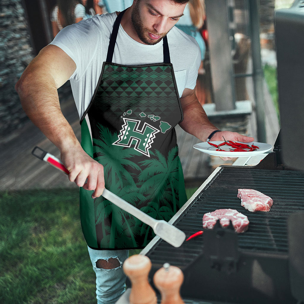Hawaii Rainbow Warriors La'au Pama Apron