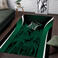 Hawaii Rainbow Warriors La'au Pama Area Rug