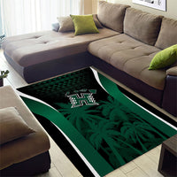 Hawaii Rainbow Warriors La'au Pama Area Rug