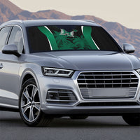 Hawaii Rainbow Warriors La'au Pama Auto Sun Shade