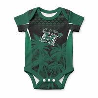 Hawaii Rainbow Warriors La'au Pama Personalized Baby Onesie