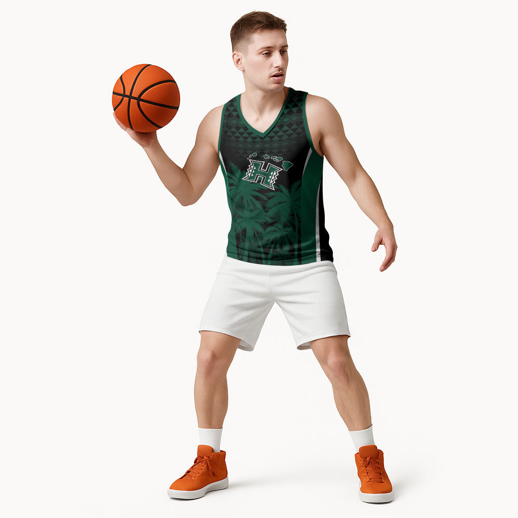 Hawaii Rainbow Warriors La'au Pama Personalized Basketball Jersey