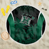 Hawaii Rainbow Warriors La'au Pama Beach Blanket