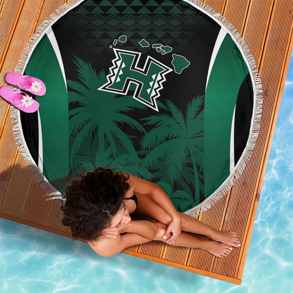 Hawaii Rainbow Warriors La'au Pama Beach Blanket
