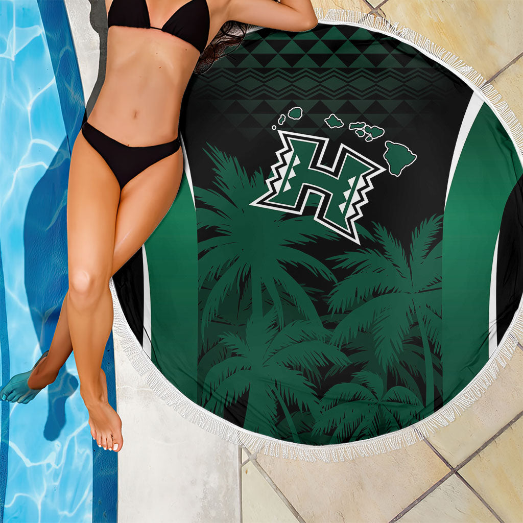 Hawaii Rainbow Warriors La'au Pama Beach Blanket