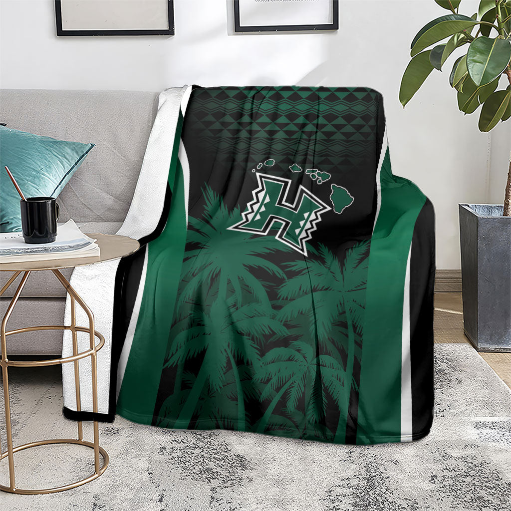 Hawaii Rainbow Warriors La'au Pama Blanket