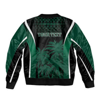 Hawaii Rainbow Warriors La'au Pama Personalized Bomber Jacket