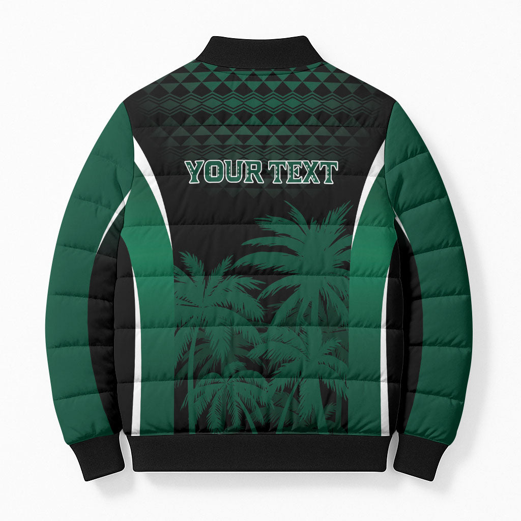 Hawaii Rainbow Warriors La'au Pama Personalized Bomber Puffer Jacket