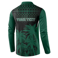 Hawaii Rainbow Warriors La'au Pama Personalized Button Sweatshirt