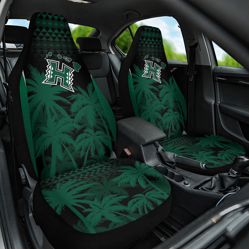 Hawaii Rainbow Warriors La'au Pama Car Seat Cover