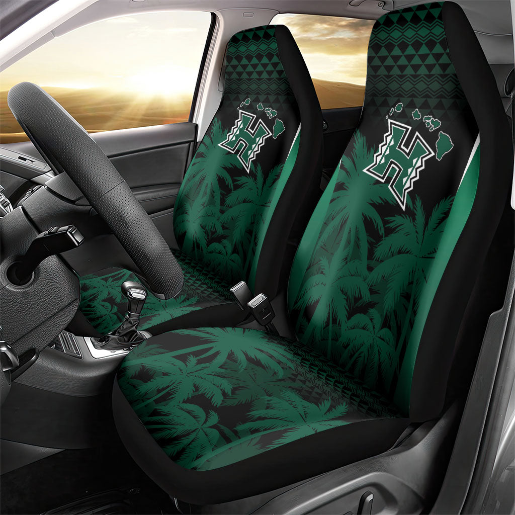 Hawaii Rainbow Warriors La'au Pama Car Seat Cover