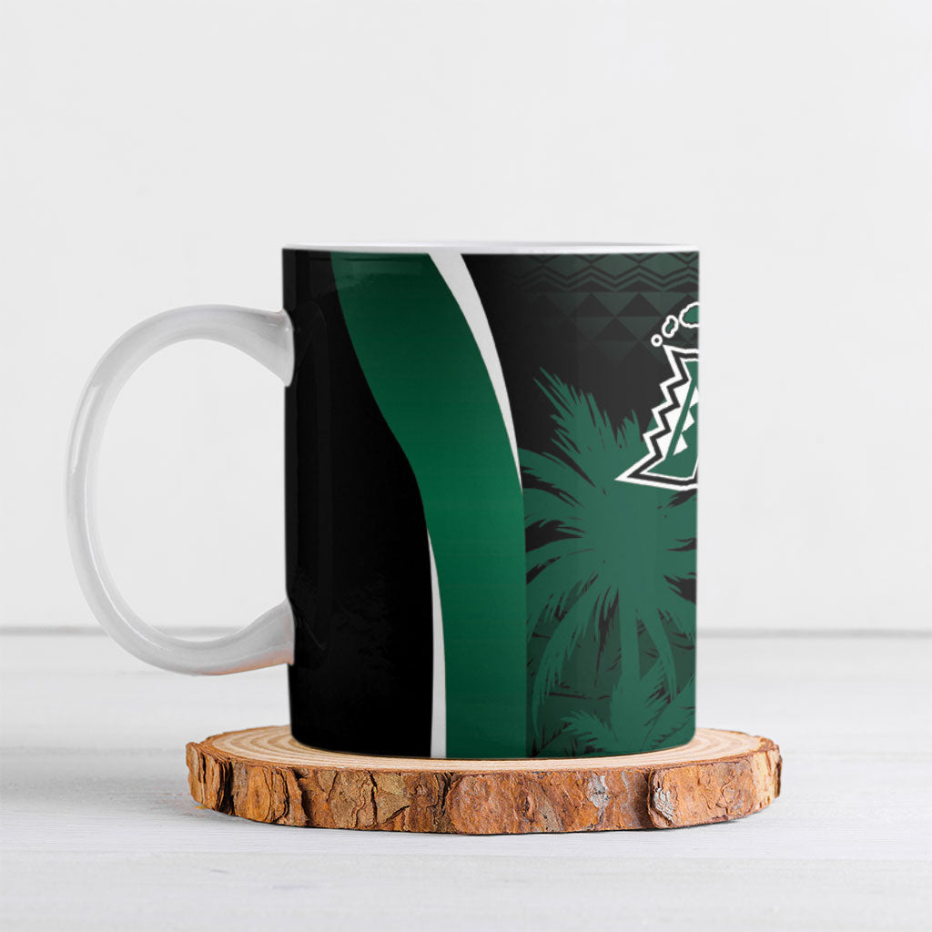 Hawaii Rainbow Warriors La'au Pama Ceramic Mug