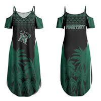 Hawaii Rainbow Warriors La'au Pama Personalized Couples Matching Summer Maxi Dress and Hawaiian Shirt