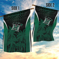 Hawaii Rainbow Warriors La'au Pama Garden Flag