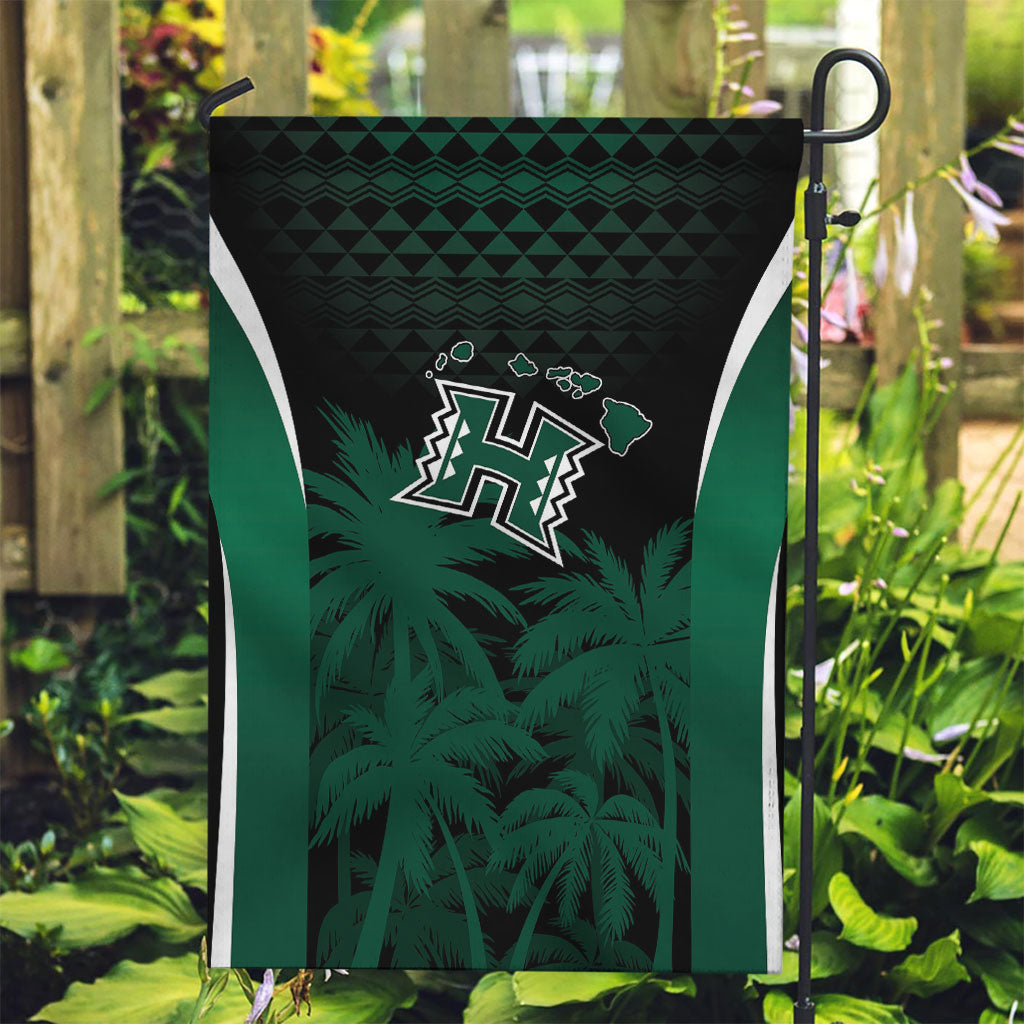 Hawaii Rainbow Warriors La'au Pama Garden Flag