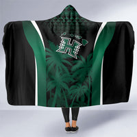 Hawaii Rainbow Warriors La'au Pama Hooded Blanket