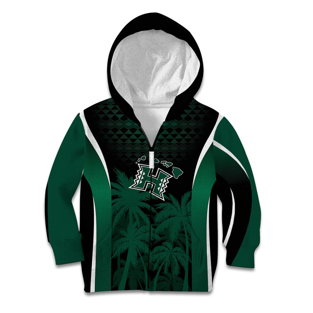 Hawaii Rainbow Warriors La'au Pama Personalized Kid Hoodie