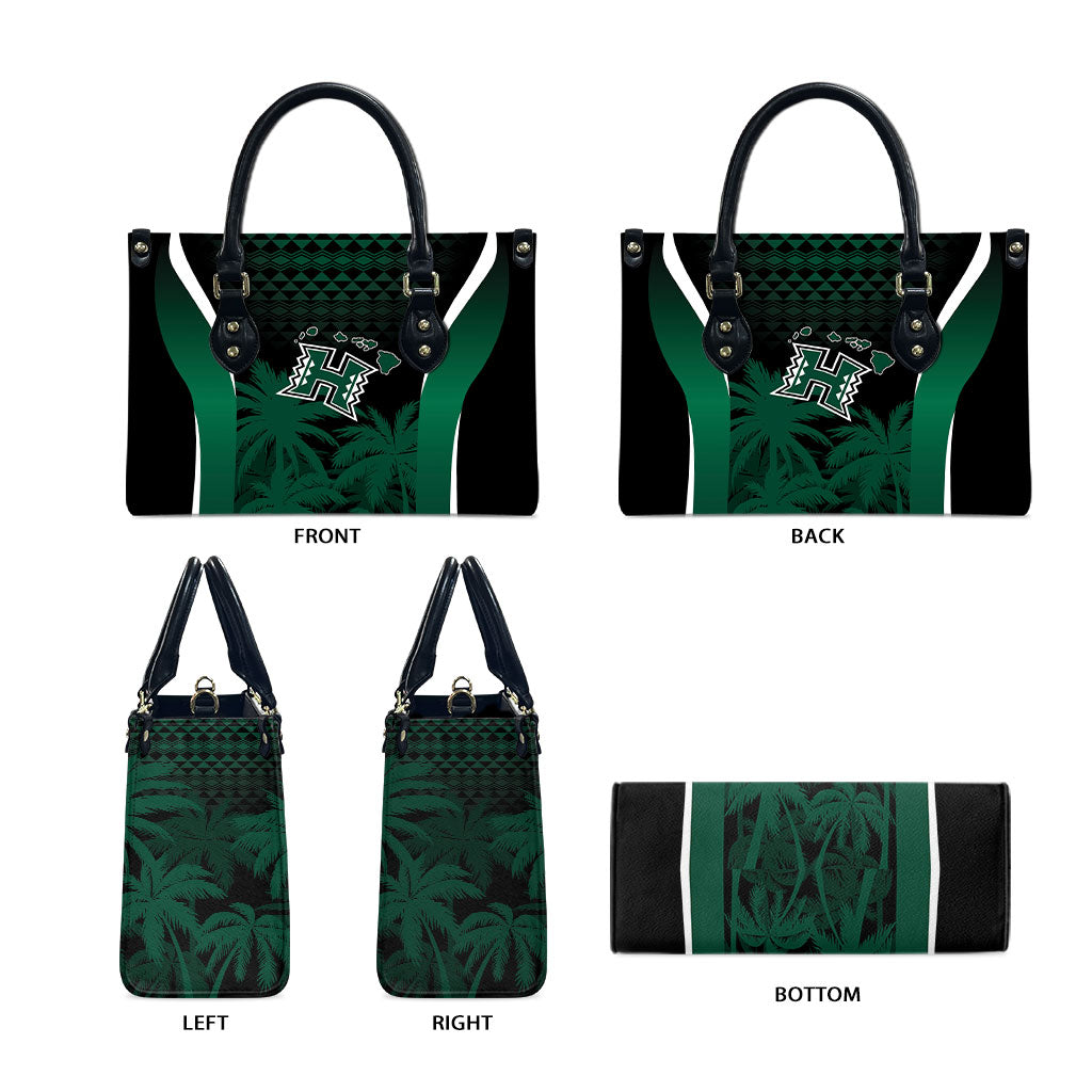 Hawaii Rainbow Warriors La'au Pama Leather Bag