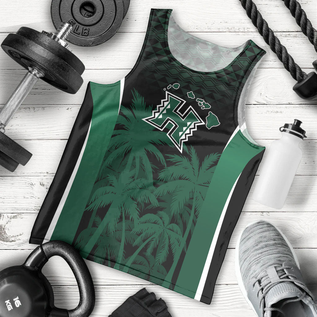 Hawaii Rainbow Warriors La'au Pama Personalized Men Tank Top