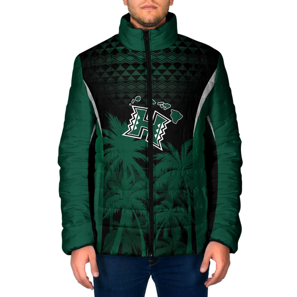 Hawaii Rainbow Warriors La'au Pama Personalized Padded Jacket