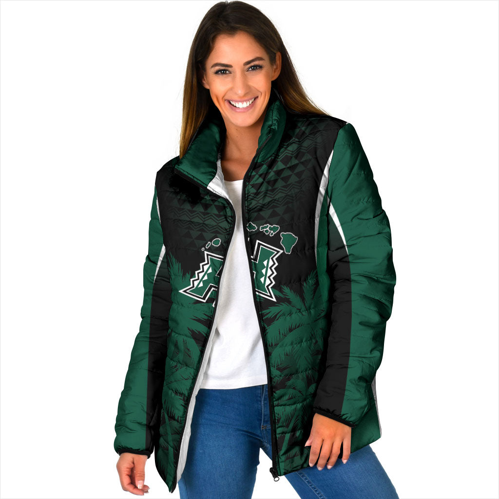 Hawaii Rainbow Warriors La'au Pama Personalized Padded Jacket