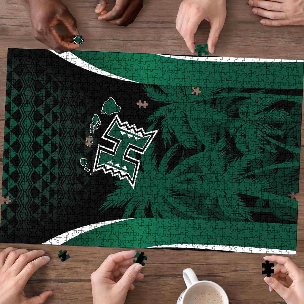 Hawaii Rainbow Warriors La'au Pama Puzzle