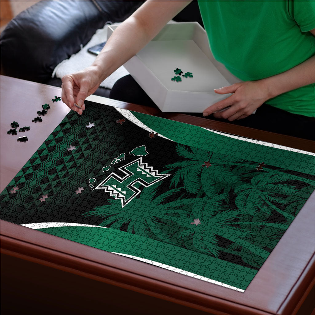 Hawaii Rainbow Warriors La'au Pama Puzzle