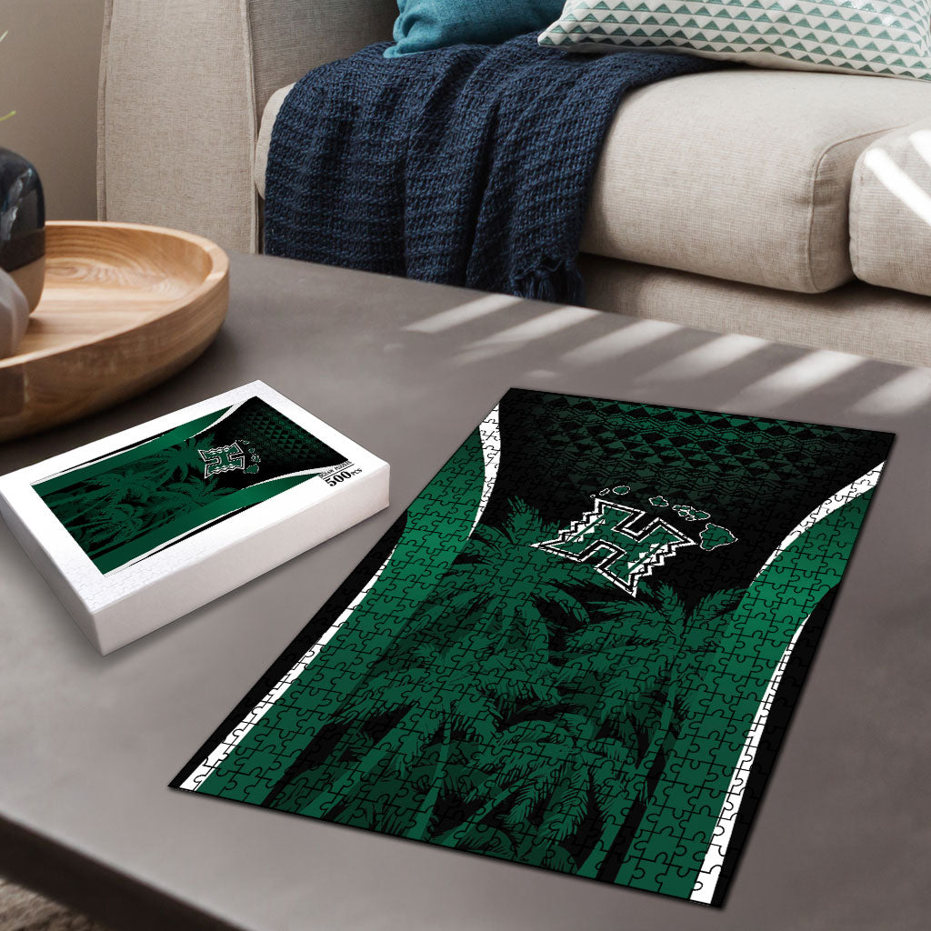 Hawaii Rainbow Warriors La'au Pama Puzzle