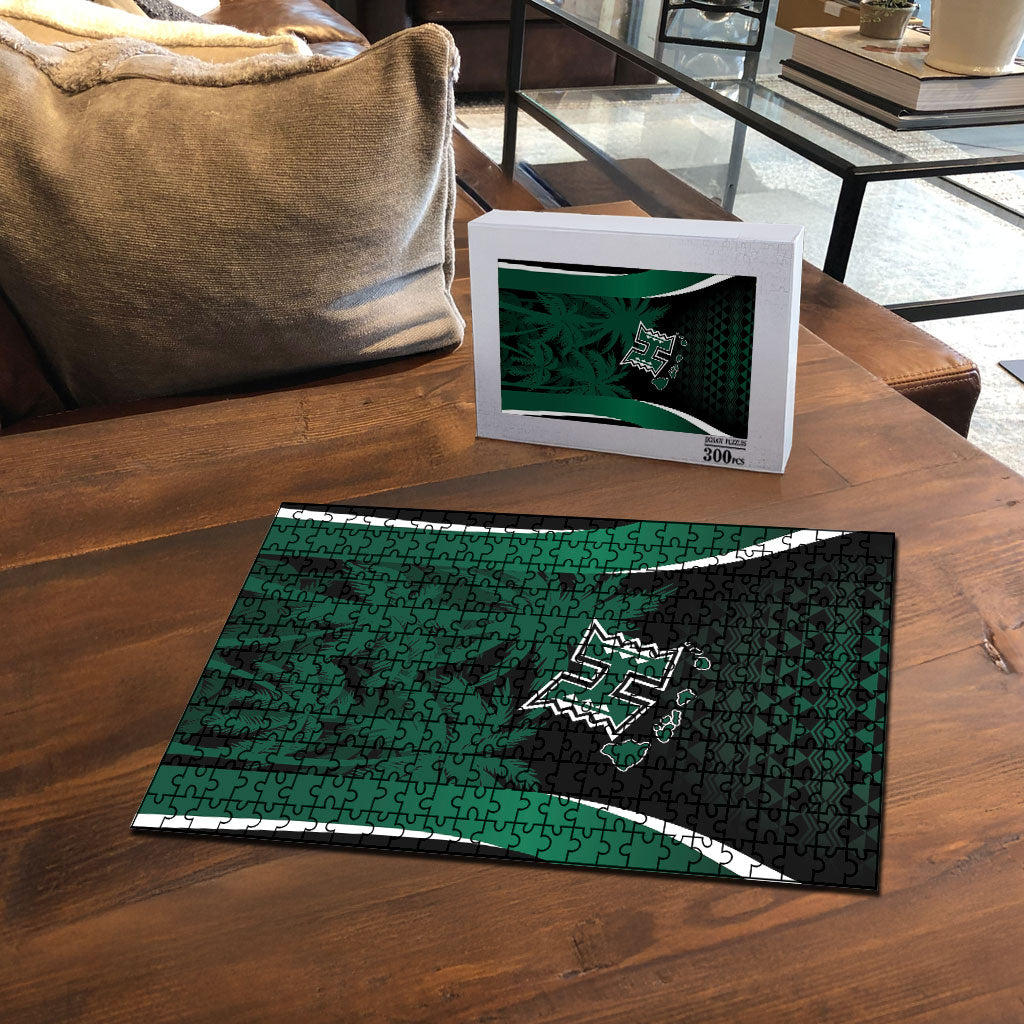 Hawaii Rainbow Warriors La'au Pama Puzzle
