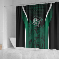 Hawaii Rainbow Warriors La'au Pama Shower Curtain