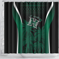 Hawaii Rainbow Warriors La'au Pama Shower Curtain