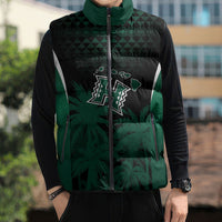 Hawaii Rainbow Warriors La'au Pama Personalized Sleeveless Puffer Jacket