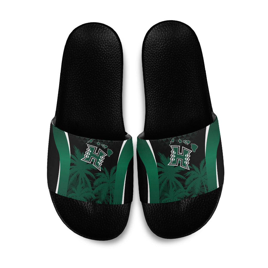 Hawaii Rainbow Warriors La'au Pama Slide Sandals