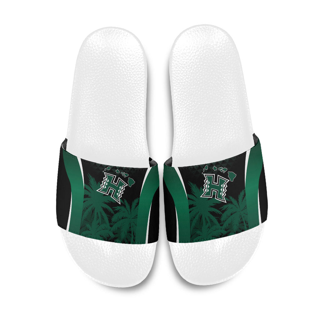 Hawaii Rainbow Warriors La'au Pama Slide Sandals