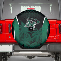 Hawaii Rainbow Warriors La'au Pama Spare Tire Cover