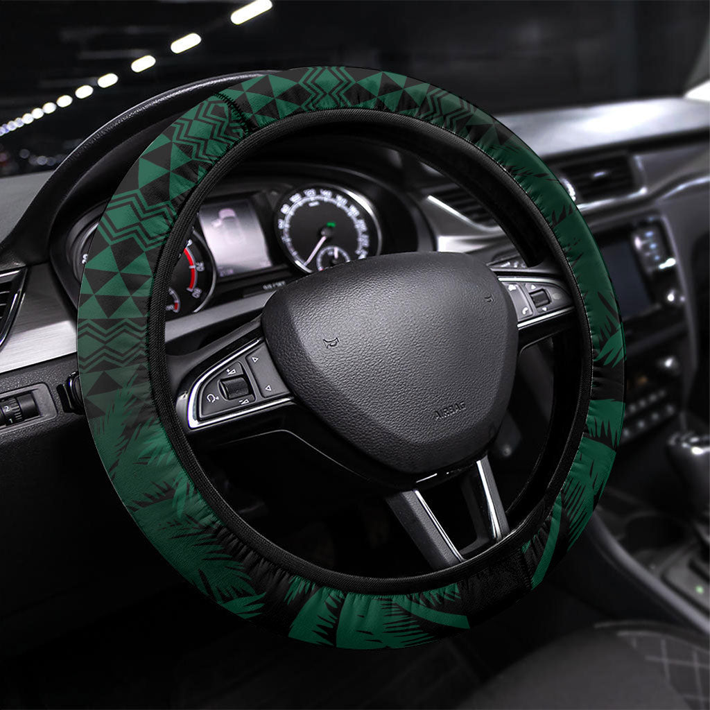 Hawaii Rainbow Warriors La'au Pama Steering Wheel Cover