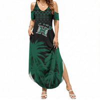 Hawaii Rainbow Warriors La'au Pama Personalized Summer Maxi Dress