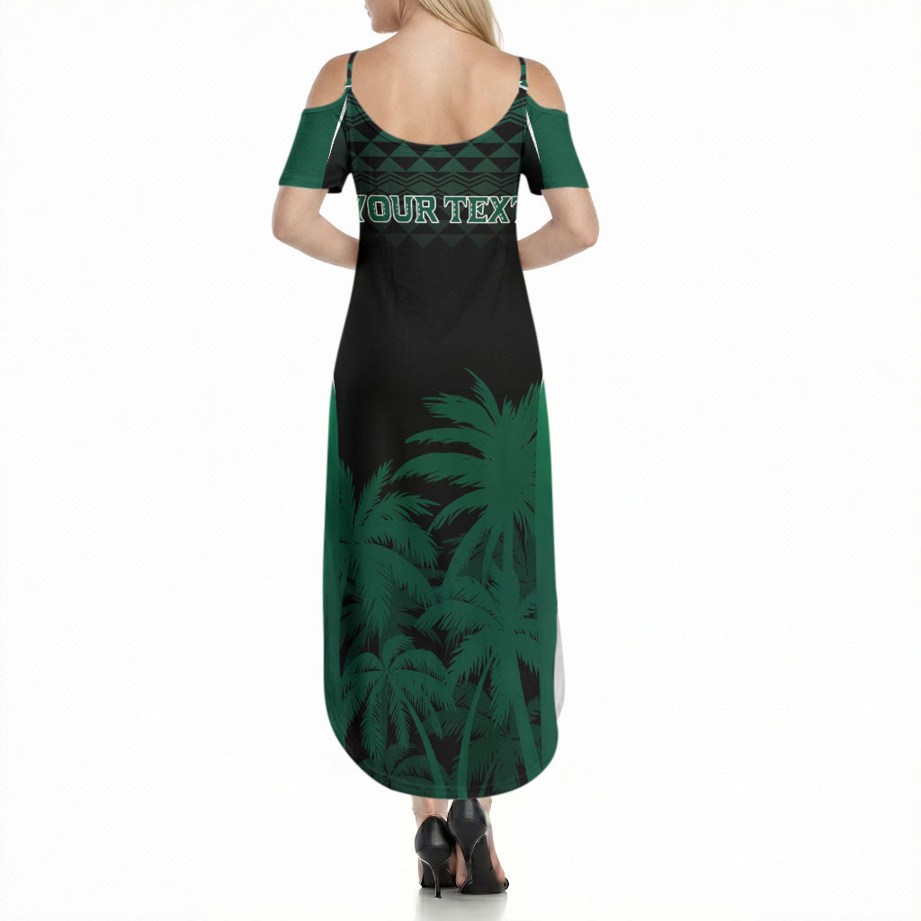 Hawaii Rainbow Warriors La'au Pama Personalized Summer Maxi Dress