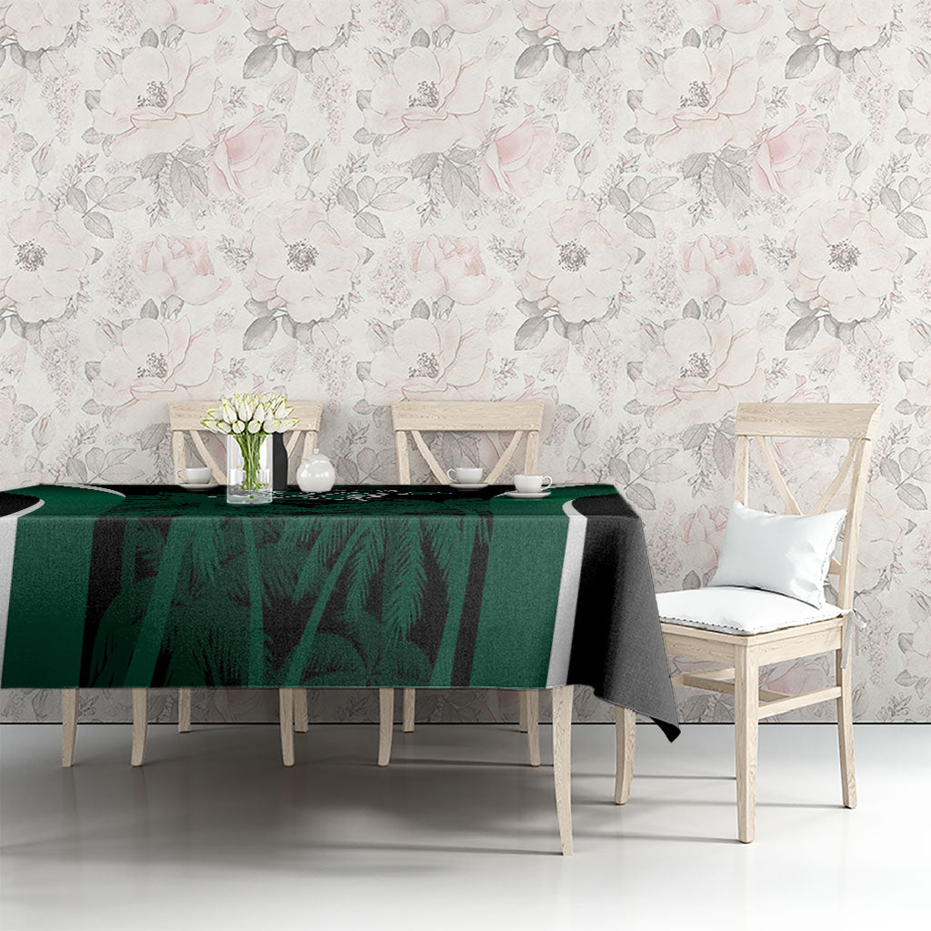 Hawaii Rainbow Warriors La'au Pama Tablecloth