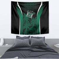 Hawaii Rainbow Warriors La'au Pama Tapestry