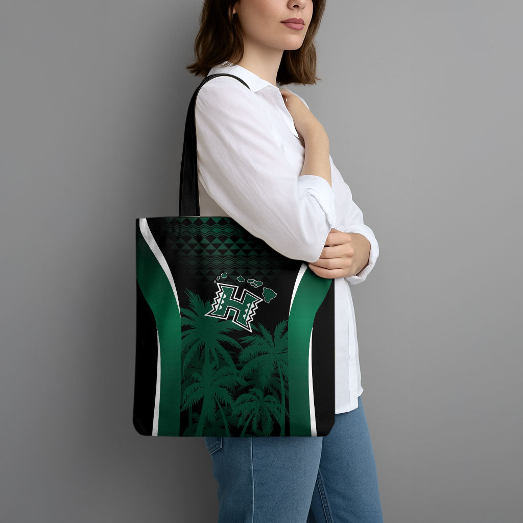 Hawaii Rainbow Warriors La'au Pama Tote Bag