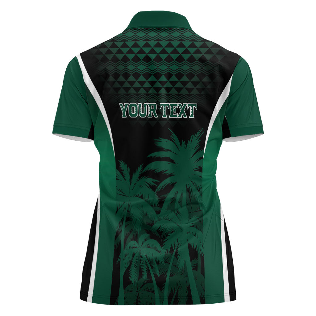 Hawaii Rainbow Warriors La'au Pama Personalized Women Polo Shirt