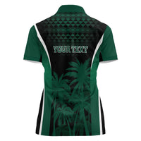Hawaii Rainbow Warriors La'au Pama Personalized Women Polo Shirt