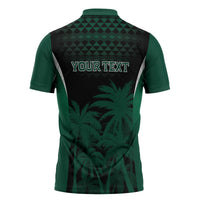 Hawaii Rainbow Warriors La'au Pama Personalized Zipper Polo Shirt