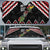 New Zealand Christmas Taniko Poutama Auto Sun Shade Flora Map with Birds - Polynesian Pride